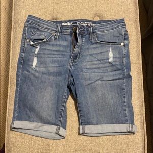 Mossimo size 8 denim Bermuda shorts